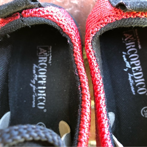 A’RCOPEDICO Women’s size 39 red LS “shocks” shoes - Picture 6 of 11